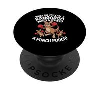 What Do You Call A Kangaroo Who's A Boxer? A Punch Pouch! PopSockets Adhesive PopGrip