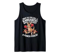 What Do You Call A Kangaroo Who's A Boxer? A Punch Pouch! Tank Top