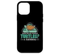 What do you call a lesson on turtles A turtorial Sea Turtle Case for iPhone 12 mini