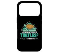 What do you call a lesson on turtles A turtorial Sea Turtle Case for iPhone 17 Pro