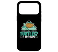 What do you call a lesson on turtles A turtorial Sea Turtle Case for iPhone 17 Pro Max