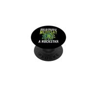 What do you call a Musician Petrified by Medusa Joke Greek PopSockets Adhesive PopGrip