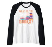 What Do You Call A Pile Of Books? A Novel Idea! Raglan Baseball Tee