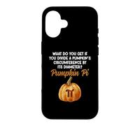 What Do You Get If You Divide A Pumpkin Pi Funny Halloween Case for iPhone 16