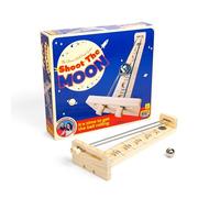 WHAT DO YOU MEME? Shoot The Moon, Balancing Game with Moon Ball, Traditional Wooden Game for Kids and Adults Ages 8+ by Relatable & Games4two, Gray