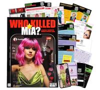 WHAT DO YOU MEME? Who Killed Mia - A Modern Murder Mystery Game True Crime Solving Games for Adults, Find Out who Killed Influencer Mia Star, Cryptic Killer, Solve the Crime, Cold Case Files