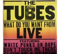 WHAT DO YOU WANT FROM LIVE LP (VINYL) UK A&M 1973