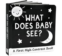 What Does Baby See? A High-Contrast Board Book: A First High-Contrast Board Book