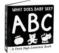 What Does Baby See? ABCs: A First High-Contrast Board Book