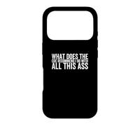 What Does The CDC Recommend I Do With All This Ass Case for iPhone 17 Pro