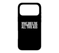 What Does The CDC Recommend I Do With All This Ass Case for iPhone 17 Pro Max