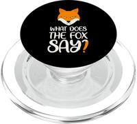 What Does The Fox Say Design PopSockets PopGrip for MagSafe