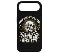 What Doesn't Kill You Adds To The Anxiety Sarcastic Skeleton Case for iPhone Air