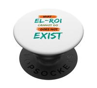 What El-Roi Cannot Do Does Not Exist- NSPPD Morning prayer PopSockets Adhesive PopGrip