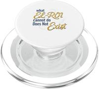 What El-Roi Cannot Do Does Not Exist- NSPPD Morning prayer PopSockets PopGrip for MagSafe