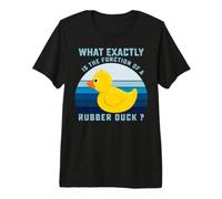 What Exactly is The Function of A Rubber Duck? Premium T-Shirt