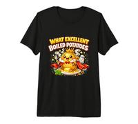 What Excellent Boiled Potatoes Funny Potato Queen Cute Girls Premium T-Shirt