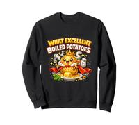 What Excellent Boiled Potatoes Funny Potato Queen Cute Girls Sweatshirt