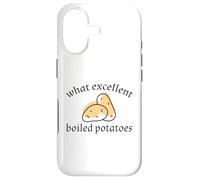 WHAT EXCELLENT BOILED POTATOES Pride & Prejudice Austen Meme Case for iPhone 17