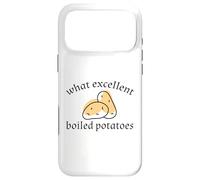 WHAT EXCELLENT BOILED POTATOES Pride & Prejudice Austen Meme Case for iPhone 17 Pro Max