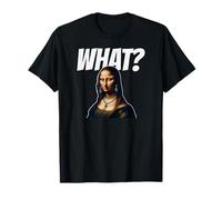 What? Funny Mona Lisa Wearing Stolen Art Museum Jewels T-Shirt