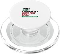 What God cannot do does not exist NSPPD - Lion of Judah PopSockets PopGrip for MagSafe