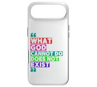 What God Cannot Do Does Not Exist- NSPPD Morning prayer Case for iPhone Air