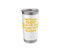 What God Cannot Do Does Not Exist - NSPPD Morning Prayer Stainless Steel Insulated Tumbler