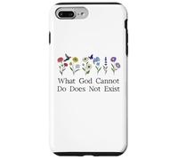 What God Cannot Do Does Not Exist Sign Christian God Quote Case for iPhone 7 Plus/8 Plus