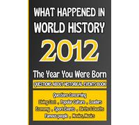 What Happened in World History 2012 The Year You Were Born: Unique Anniversary Gift for People Who Born in 2012 | All Major Historical Events | ... Culture,Famous People,Economy...)