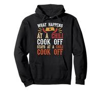 What Happens At A Chili Cook Off Stays Chili Cook Off Pullover Hoodie