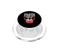 What Happens At Book Club Stays At Book Club PopSockets PopGrip for MagSafe
