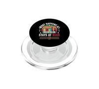 What Happens At Book Club Stays At Book Club PopSockets PopGrip for MagSafe