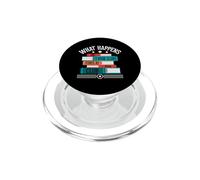 What Happens At Book Club Stays At Book Club PopSockets PopGrip for MagSafe