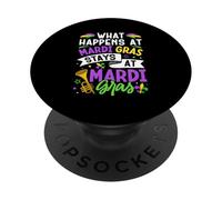 What Happens At Mardi Gras Stays At Mardi Gras PopSockets Adhesive PopGrip