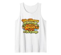 What Happens at The Cottage Stays in The Cottage Summer Tank Top