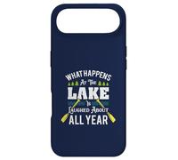 What Happens At The Lake Is Laughed About All Year Fun Lake Case for iPhone Air