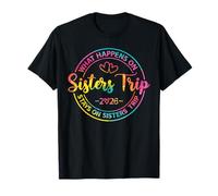 What Happens On Sisters Trip 2026 T-Shirt