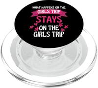 What Happens On The Girls Trip Stays On The Girls Trip PopSockets PopGrip for MagSafe