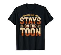 What Happens Pontoon Stays Between Dad Water Boat Secrets T-Shirt