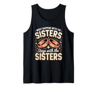 What Happens with the Sisters Stays with the Sisters Nun Tank Top