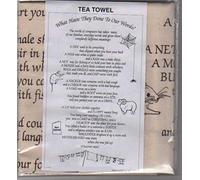 'What Have They Done to Our Words?' Tea Towel
