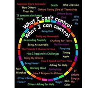 What I Can Cannot Control Poster, Gifts High School, Middle Schools or Elementary Classroom Decorations Poster, Gift Metal Tin Sign Wall Art for Living Room Aesthetic 8x6 inch