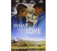 What I Did For Love