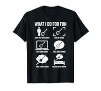 What I Do for Fun Banjo Player Bluegrass Musician Design T-Shirt