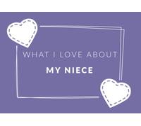 What I Love About My Niece: Prompted Fill In The Blank Book Journal | Sentimental Gift For Your Niece | Easily Write The Reasons Why You Love Your Niece