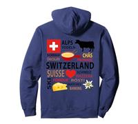 What I Love About Switzerland - Swiss Alpine Culture Gift Pullover Hoodie