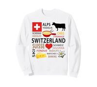 What I Love About Switzerland - Swiss Alpine Culture Gift Sweatshirt