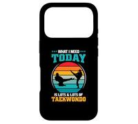 What I Need Today Is Lots & Lots Of Taekwondo Case for iPhone 17 Pro