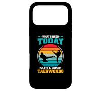 What I Need Today Is Lots & Lots Of Taekwondo Case for iPhone 17 Pro Max